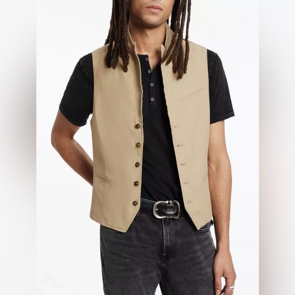 John Varvatos Collection Woodward Vest Jacket size EU46 US36